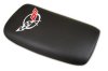 1997-2004 C5 Corvette Embroidered Console Lid Black with Silver Logo
